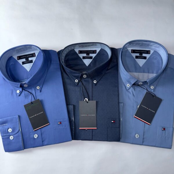 TOMMY Camisas Manga Larga Tallas S,M,L,XL
