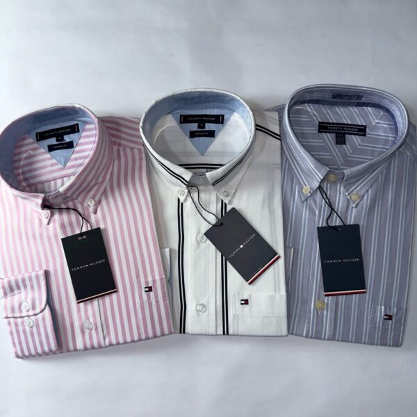 TOMMY Camisas Manga Larga Tallas S,M,L,XL