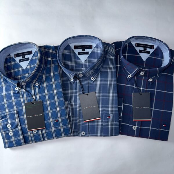 TOMMY Camisas Manga Larga Tallas S,M,L,XL