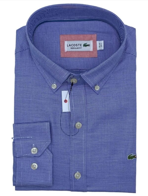 LACOSTE Camisas Manga Larga Talla S, M, L, XL