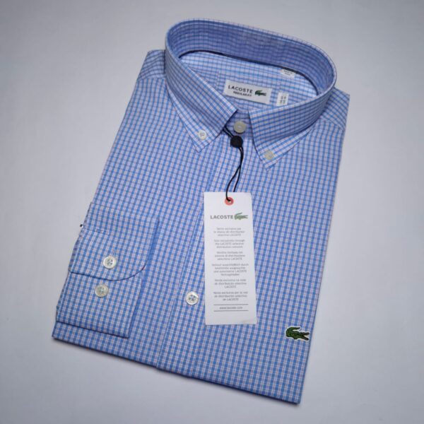 LACOSTE Camisas Manga Larga Talla S, M, L, XL