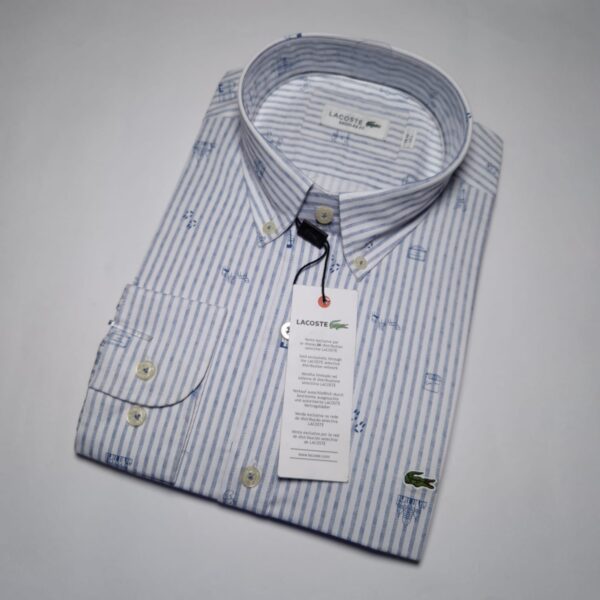 LACOSTE Camisas Manga Larga Talla S, M, L, XL