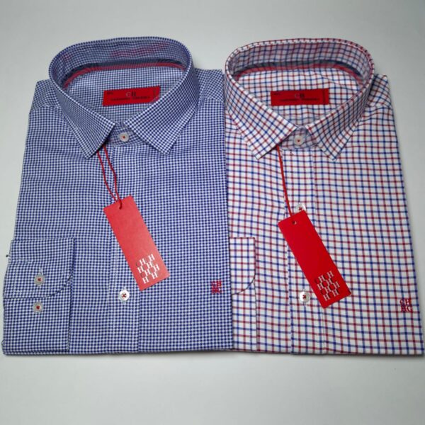 CH.  Camisas Manga larga Tallas S,M.L.XL