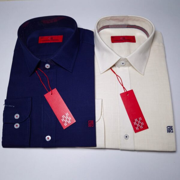 CH.  Camisas Manga larga Tallas S,M.L.XL