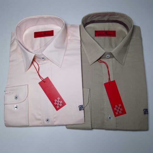 CH.  Camisas Manga larga Tallas S,M.L.XL