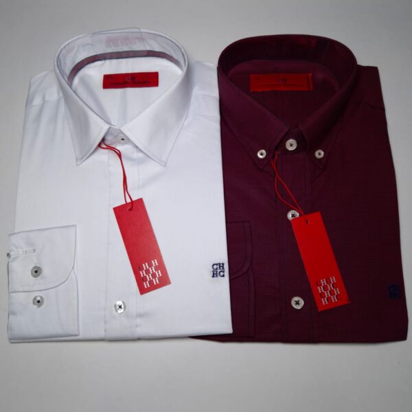 CH.  Camisas Manga larga Tallas S,M.L.XL