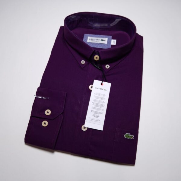 Lacoste Camisa Manga Larga