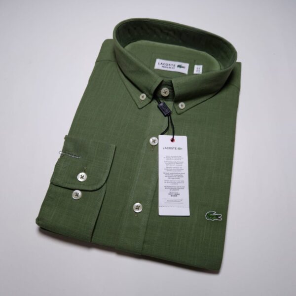 Lacoste Camisa Manga Larga