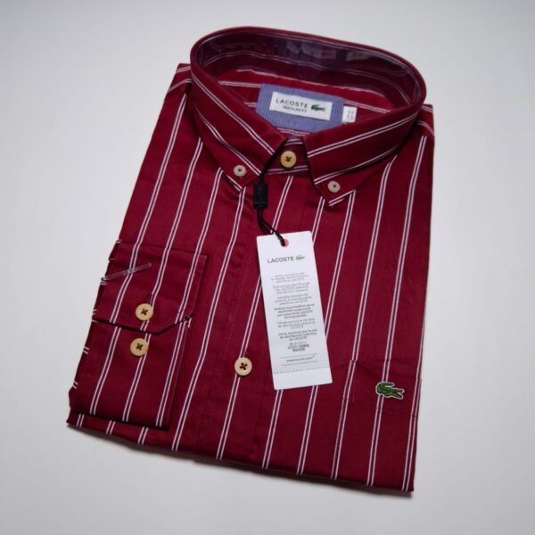 Lacoste Camisa Manga Larga