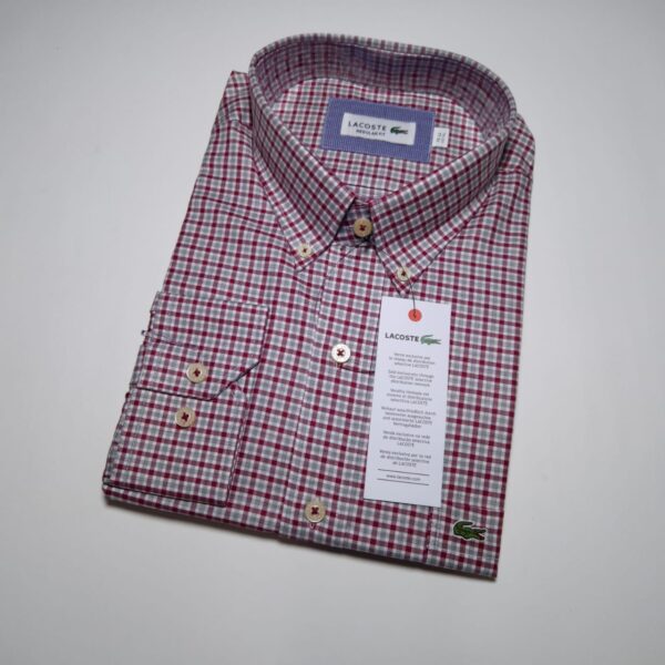 Lacoste Camisa Manga Larga