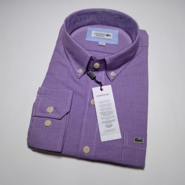 Lacoste Camisa Manga Larga