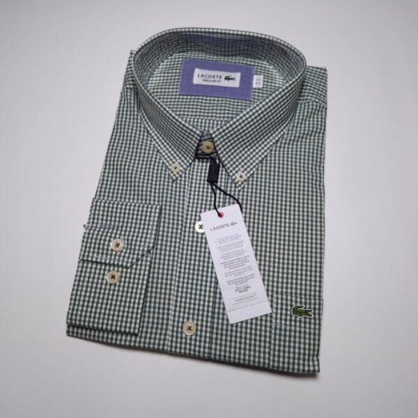 Lacoste Camisa Manga Larga