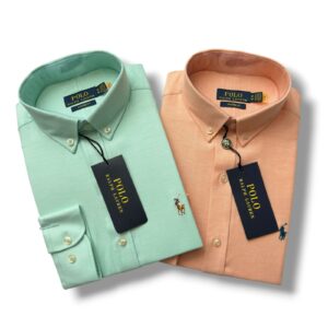 Ralph Lauren Camisa Manga Larga ( 2 Pack )