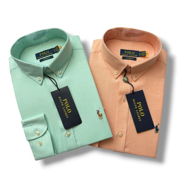 Ralph Lauren Camisa Manga Larga ( 2 Pack )