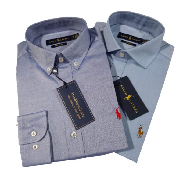 Ralph Lauren Camisa Manga Larga ( Pack 2)