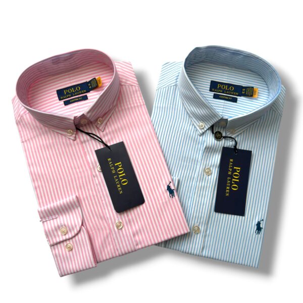Ralph Lauren Camisa Manga Larga ( pack 2)