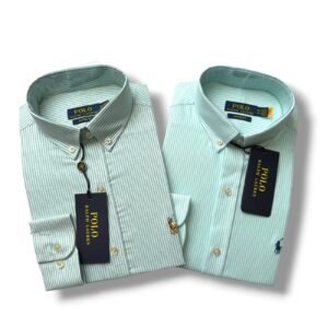 Ralph Lauren Camisa Manga Larga ( pack 2)